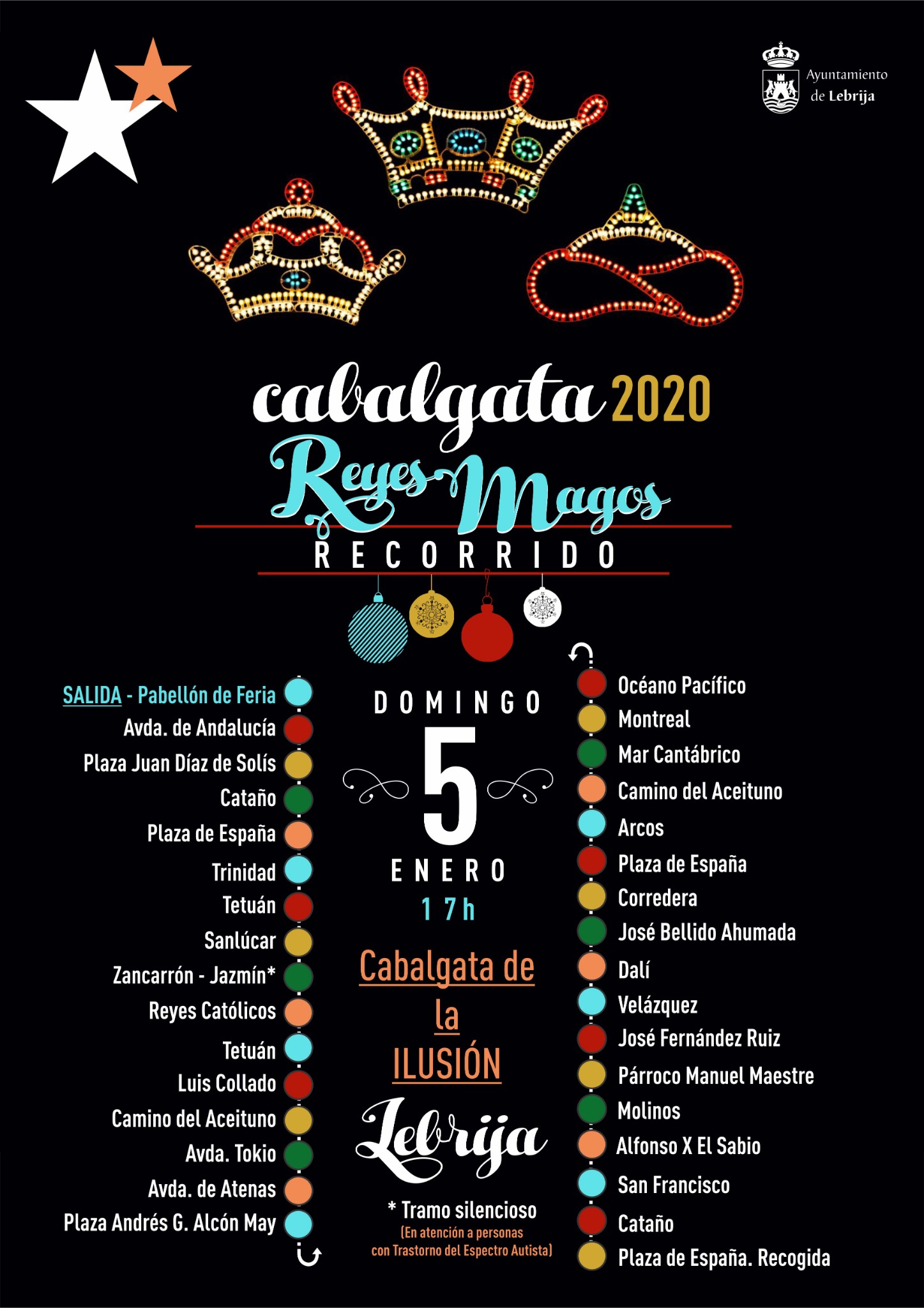 CABALGATA RECORRIDO 2020