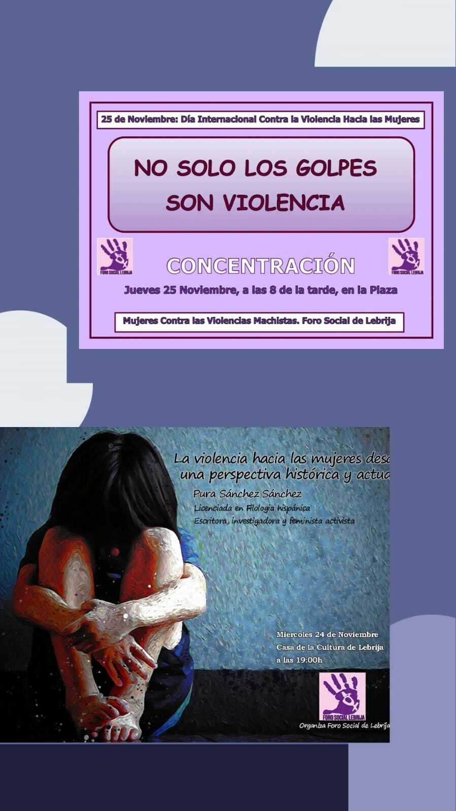25 NOV DÍA CONTRA LA VIOLENCIA DE GÉNERO (2)