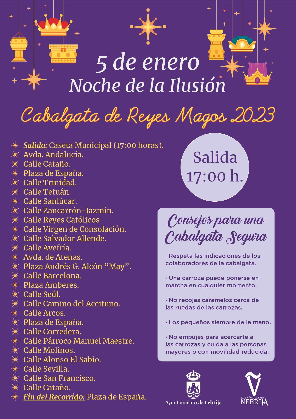 Cartel Cabalgata Reyes 2023