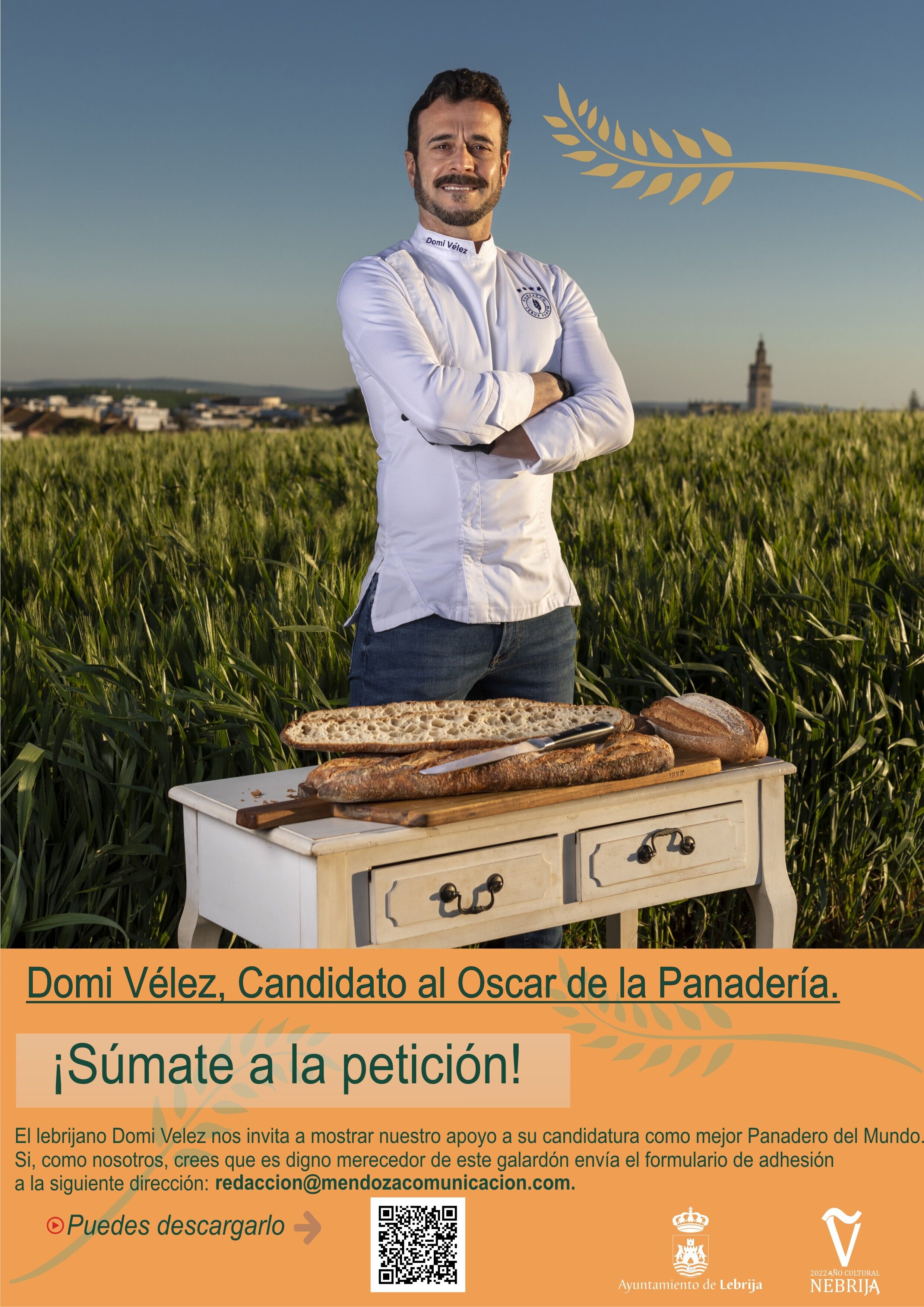 Domi Vélez, Candidato al Mejor Panadero del Mundo