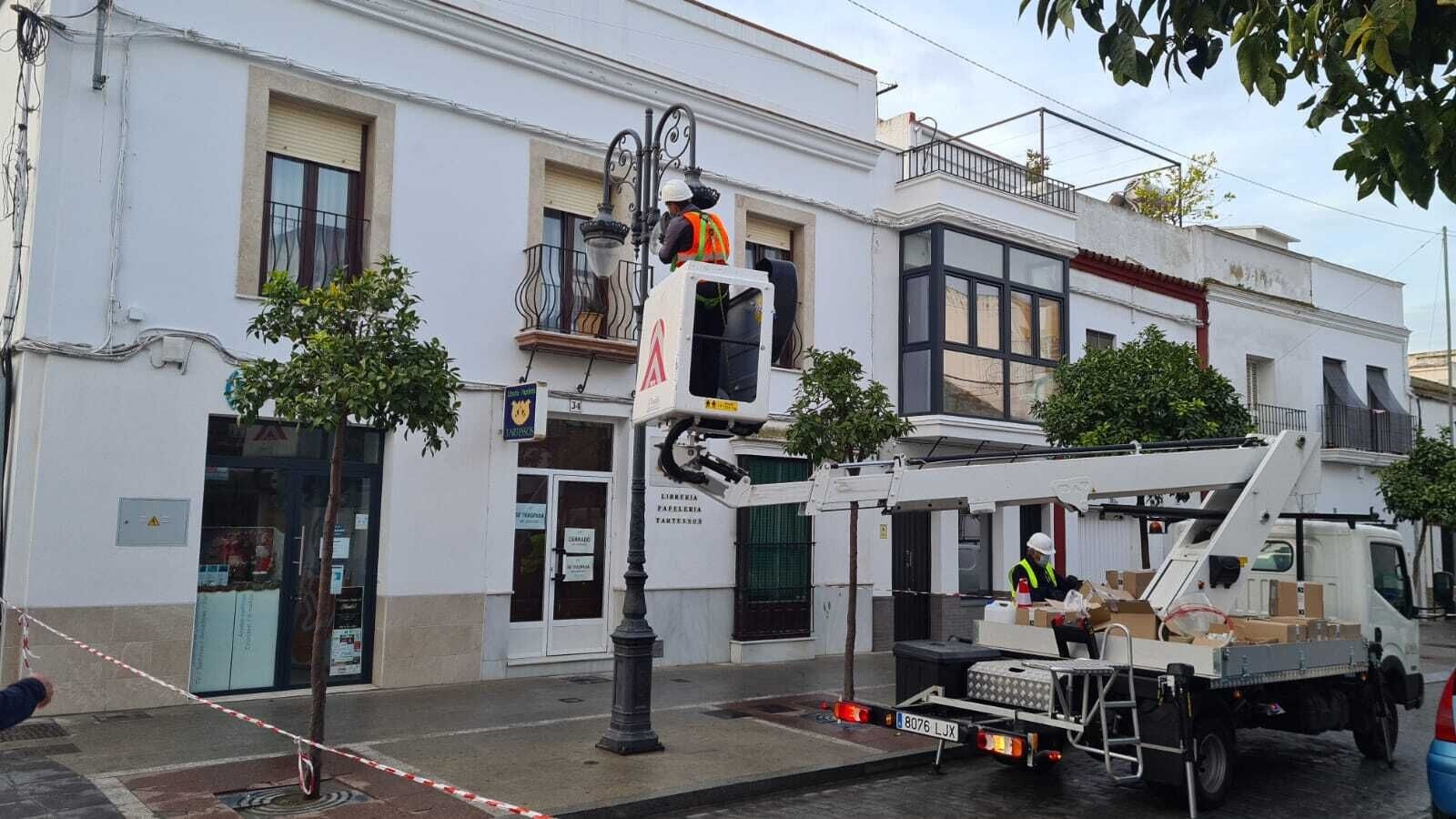 Modernización luminarias calle Corredera (1)