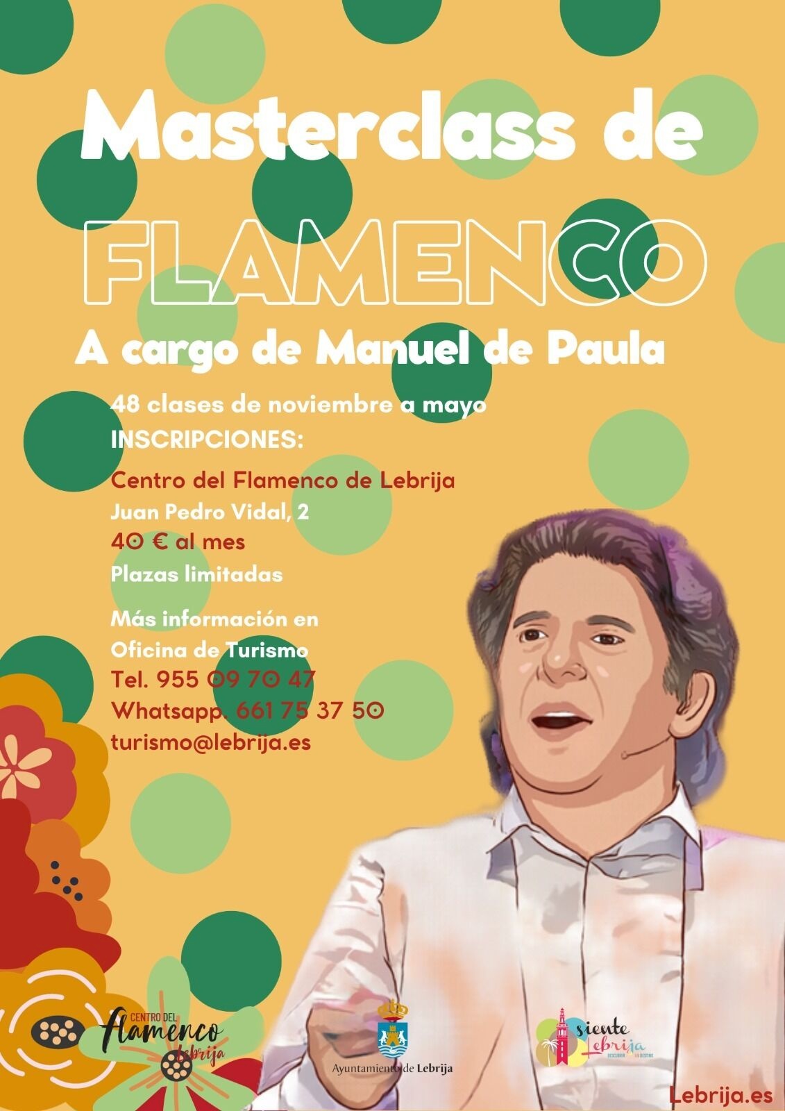 Presentación Masterclass de Flamenco - Manuel de Paula (1)