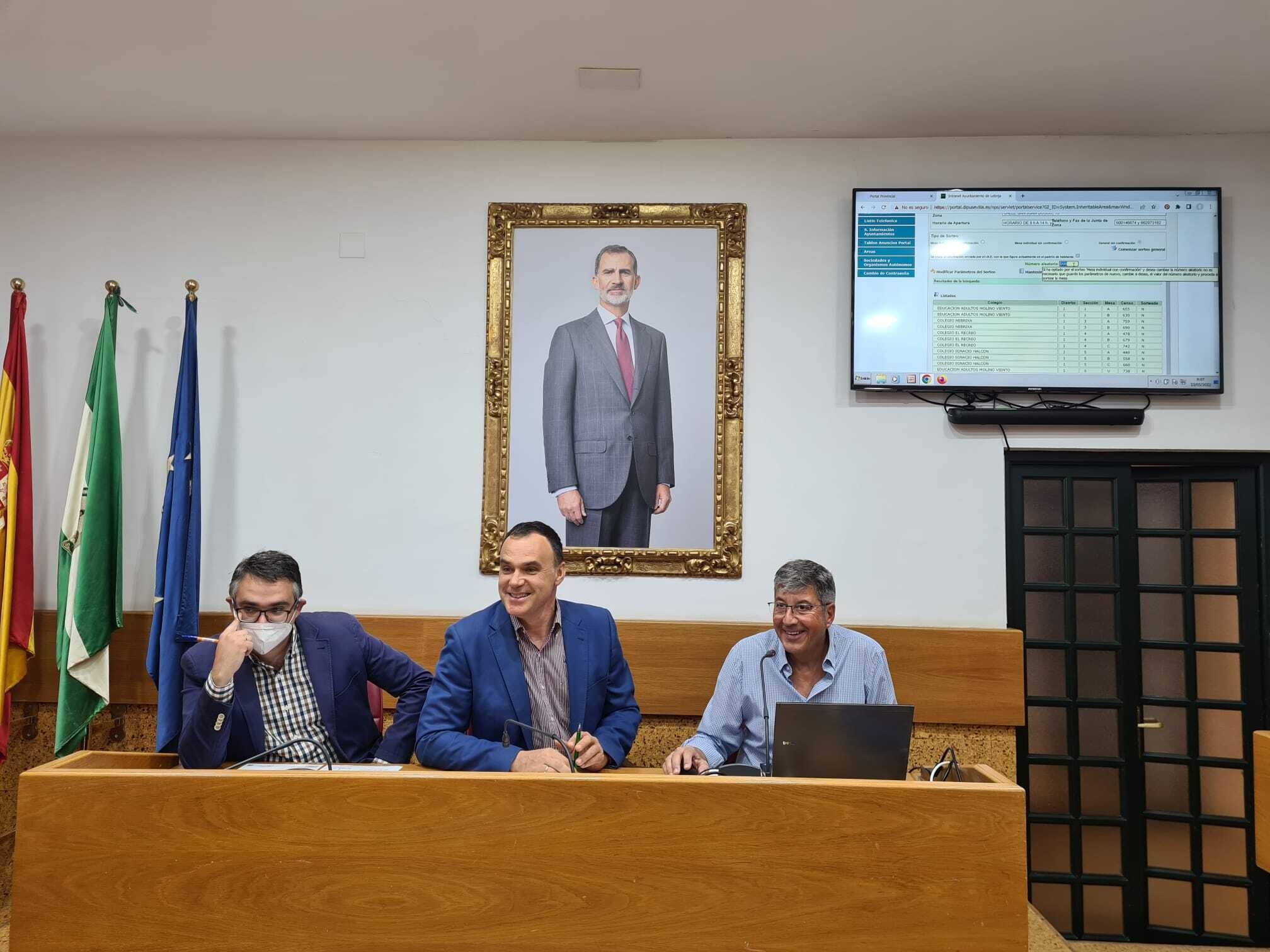 Sorteo composición meses electorales - Elecciones Parlamento Andalucía 19 de junio (1)