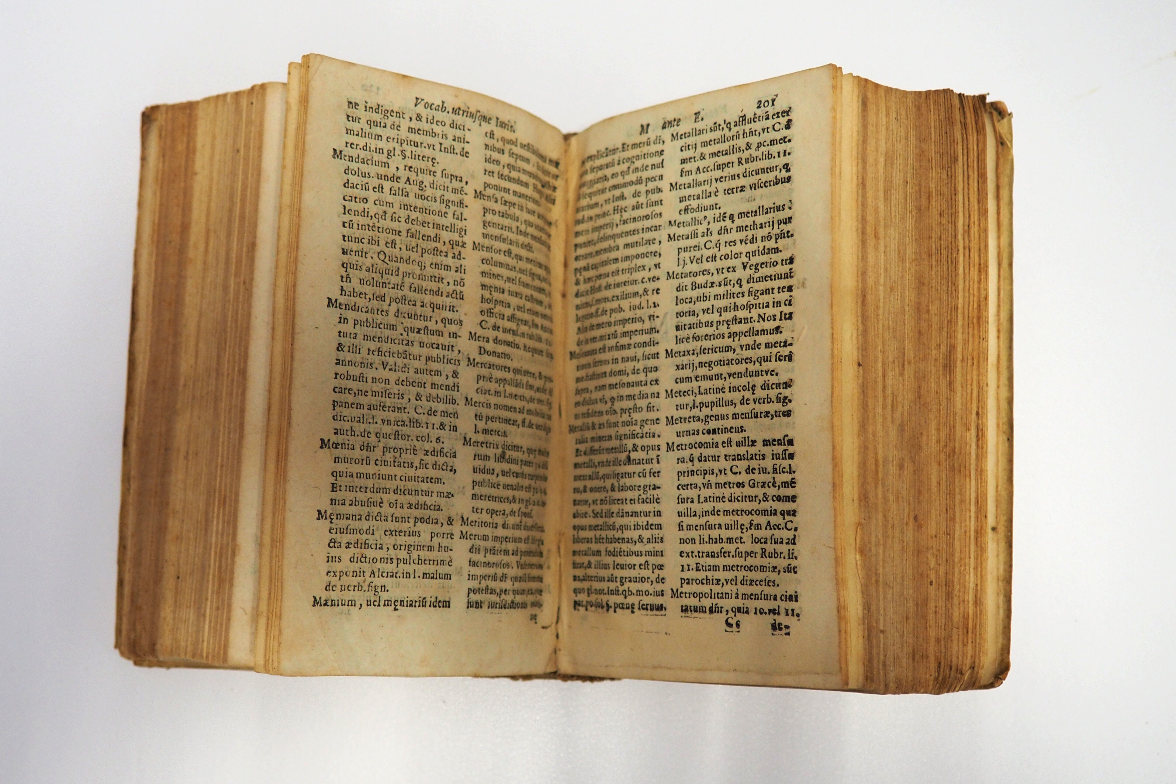 Vocabularium Utriusque Iuris 1599 (2)