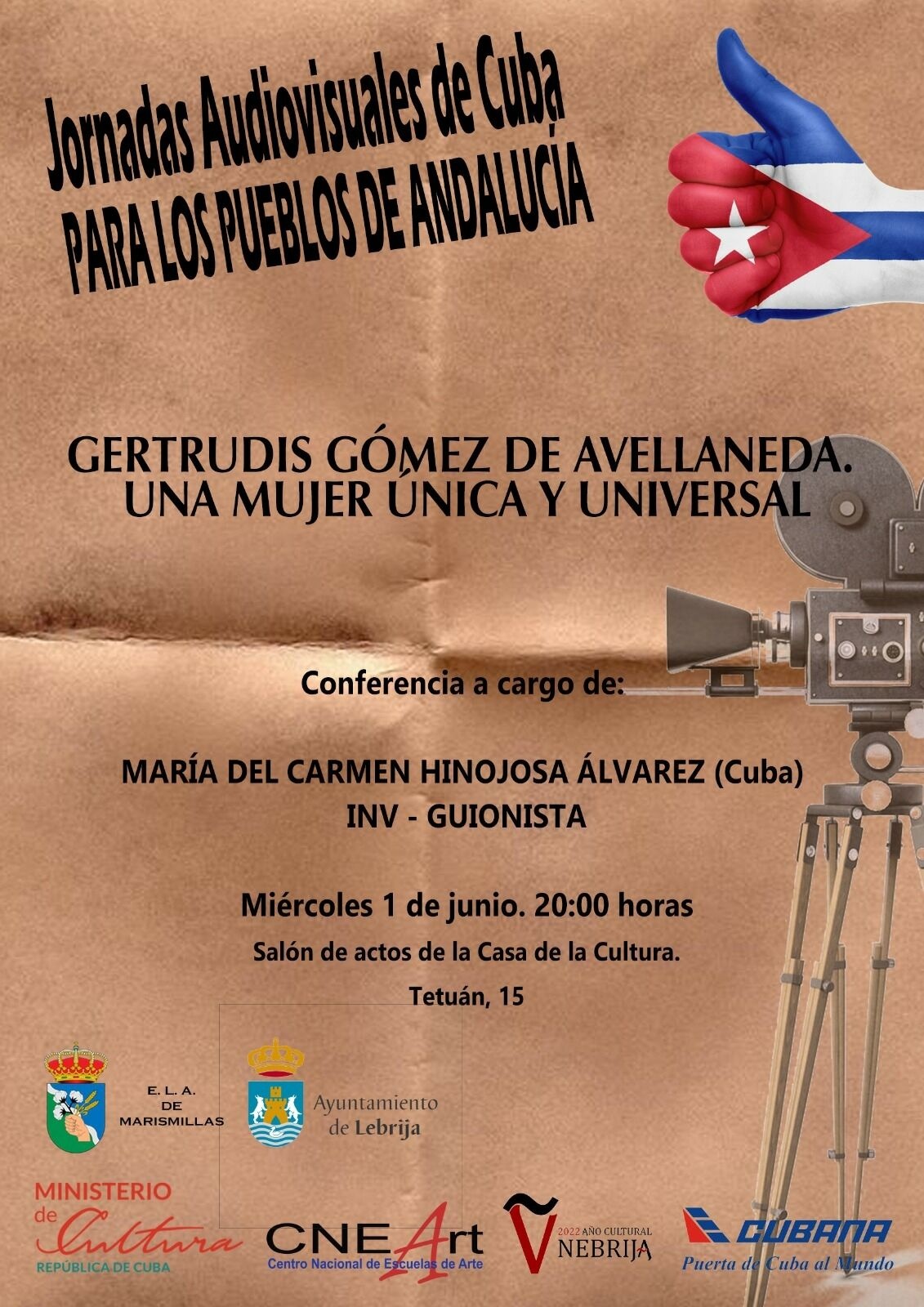 jornadas sobre Cuba para los pueblos de Andalucía