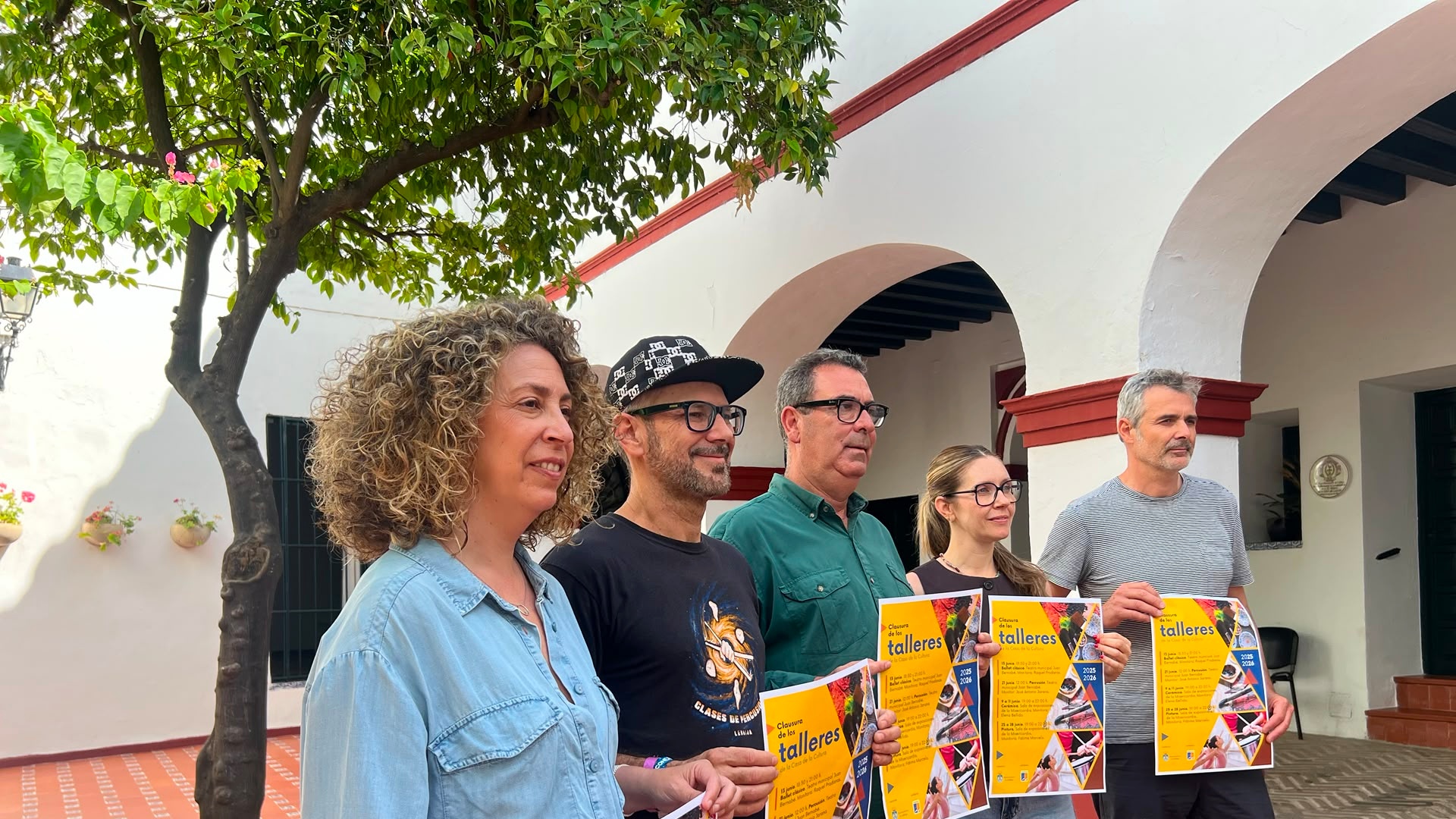 Clausura de los talleres de la Casa de la Cultura