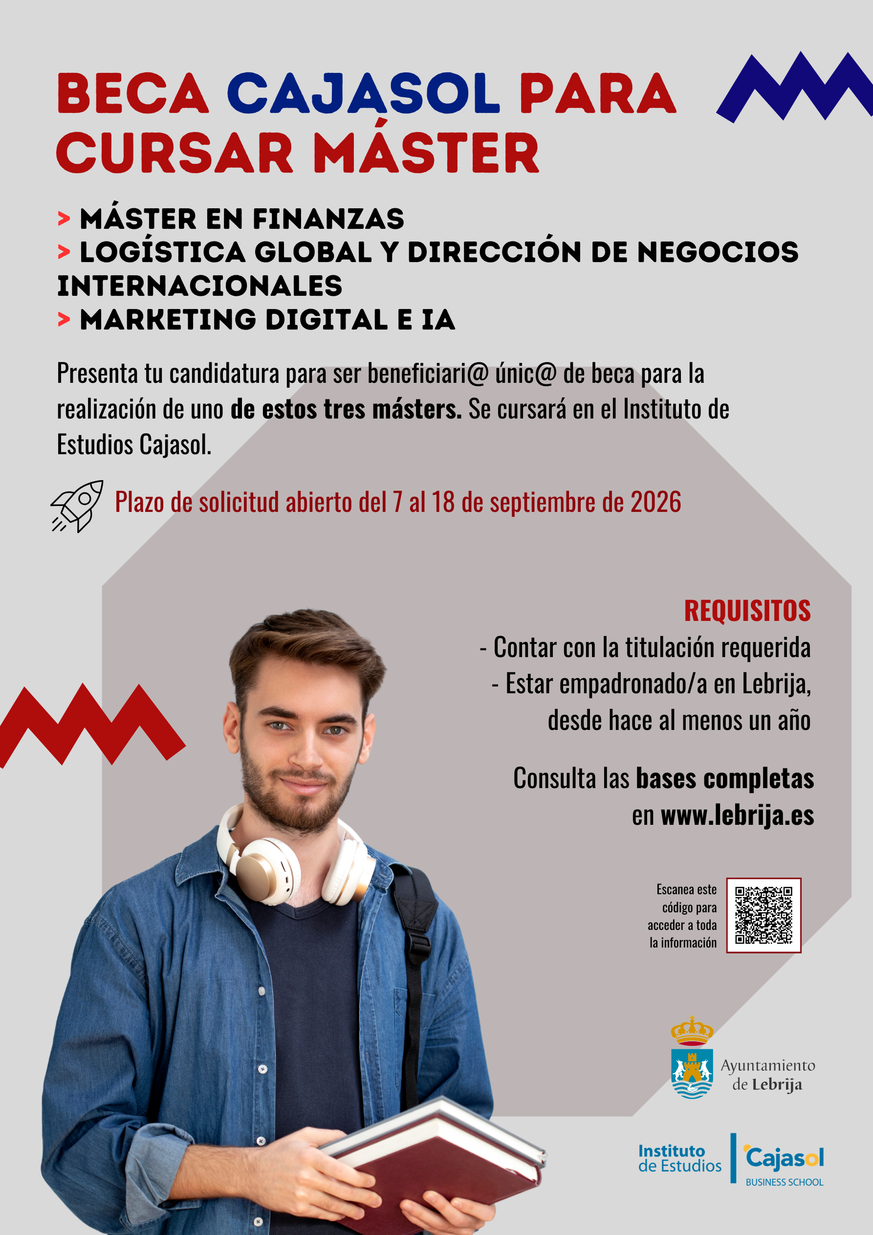 BECA MASTER CAJASOL 2026