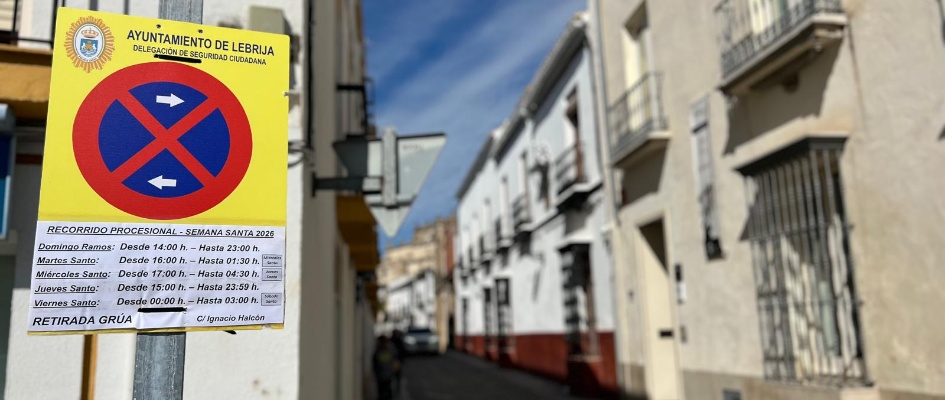 Bando estacionamiento Semana Santa