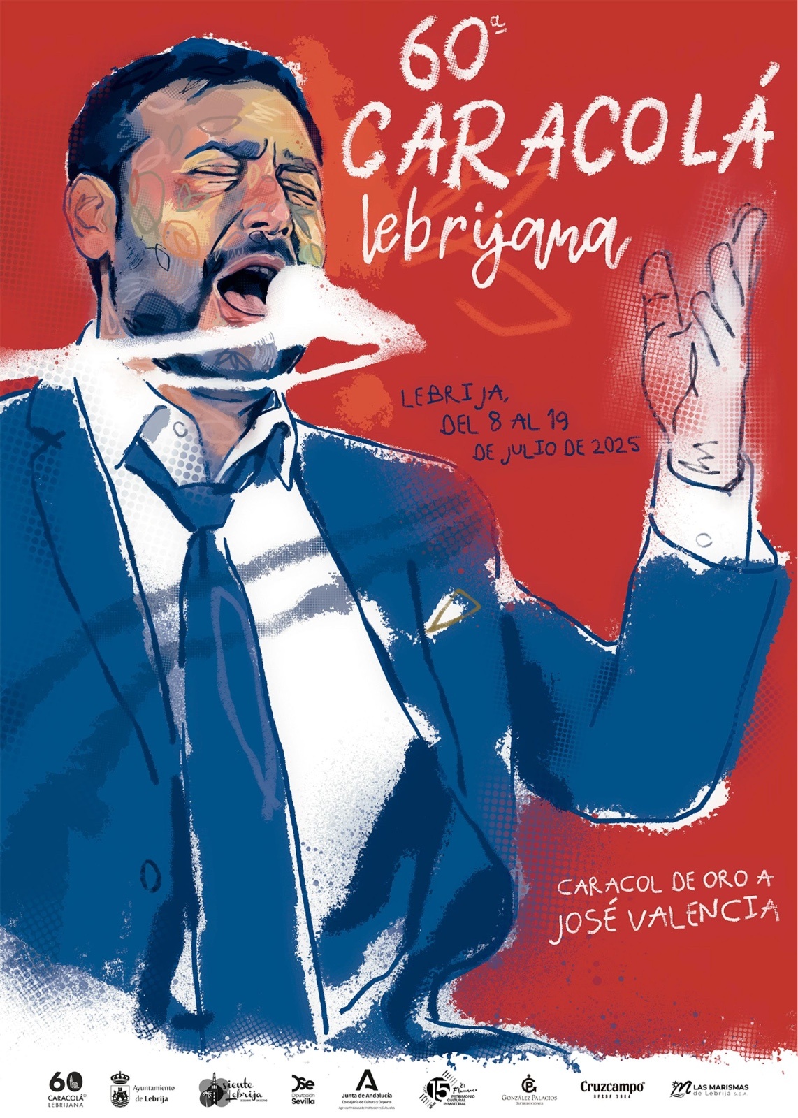 CARTEL 60 CARACOLÁ - Domingo Armario