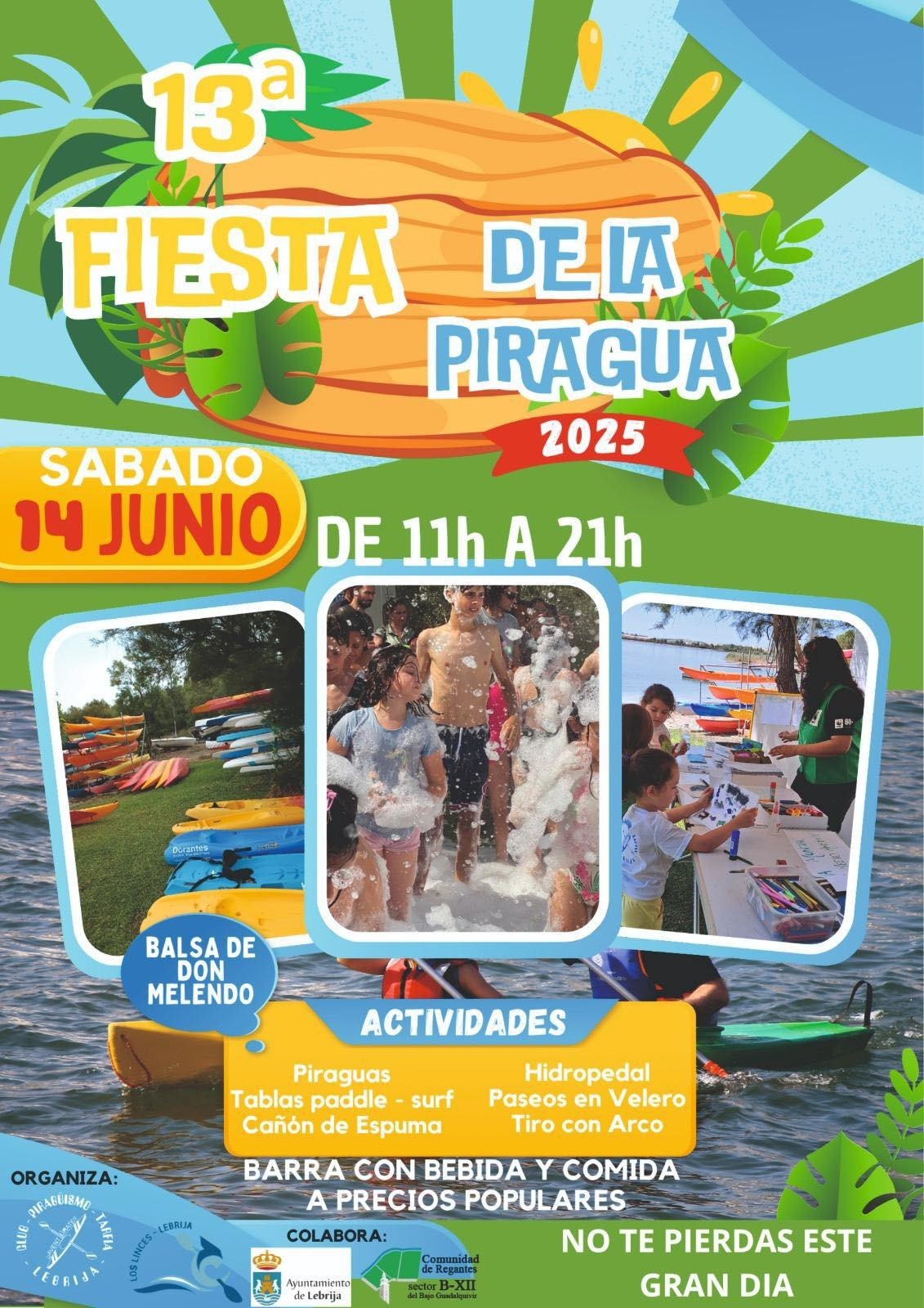 CARTEL FIESTA PIRAGUA 25