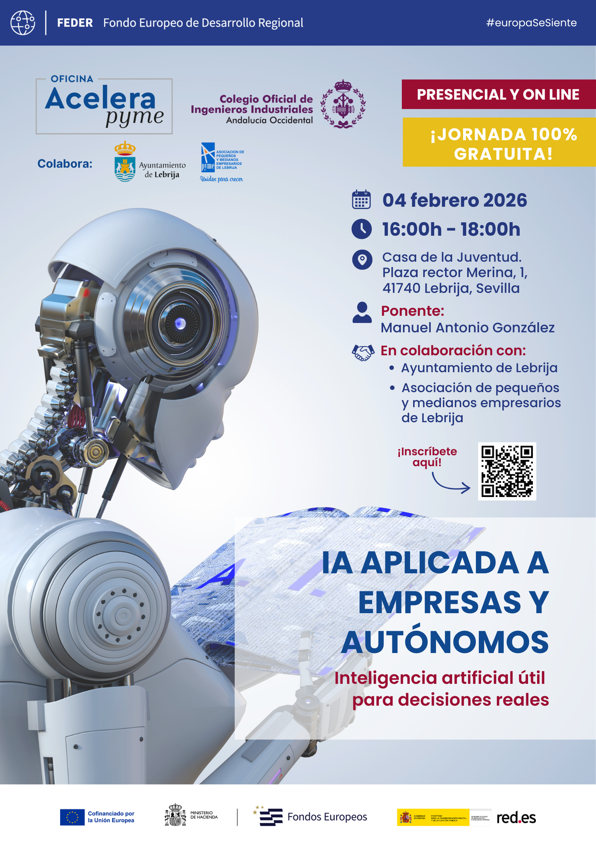 CARTEL LEBRIJA - Acelera Lebrija