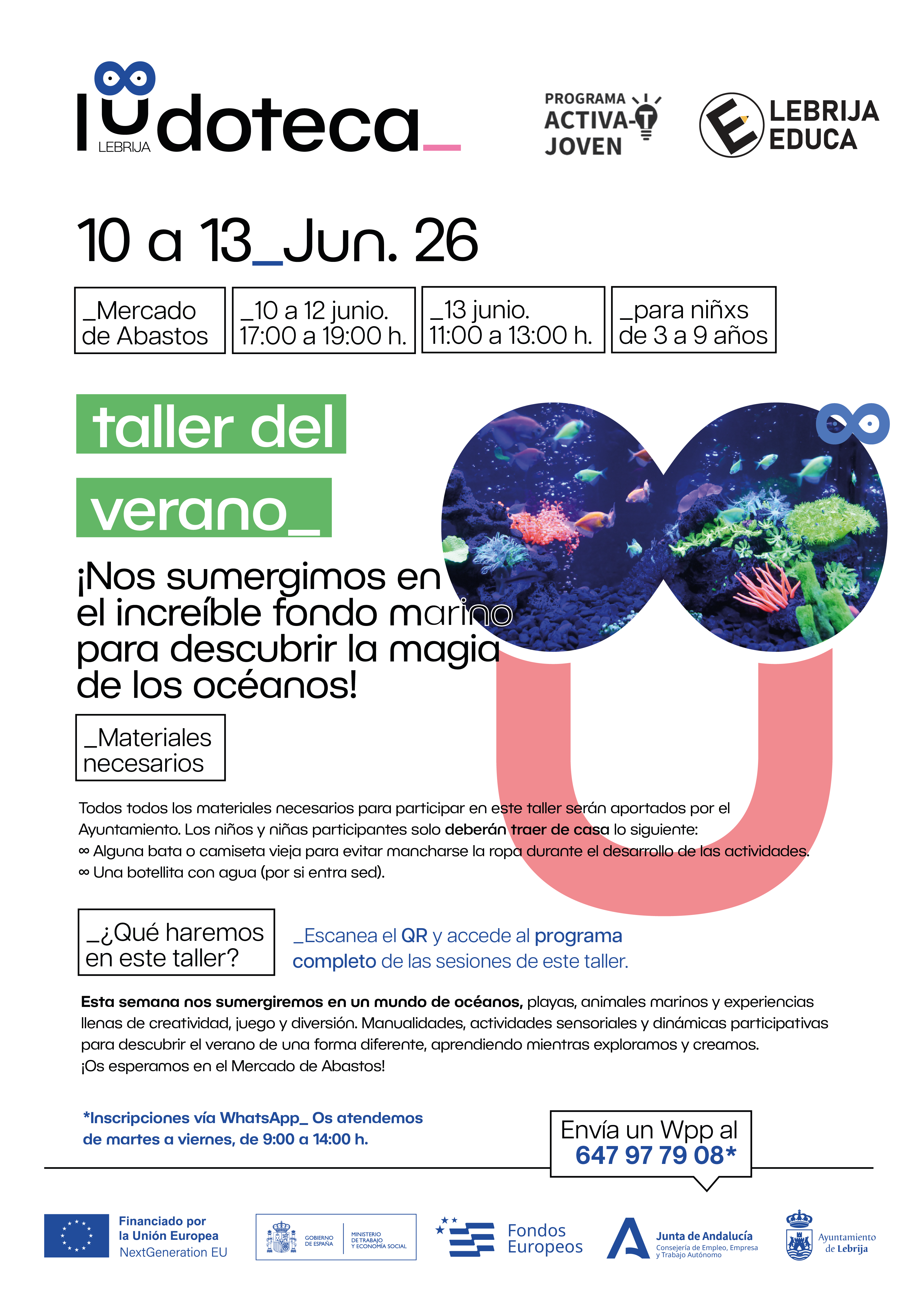 CARTEL TALLER DEL VERANO_LUDOTECA