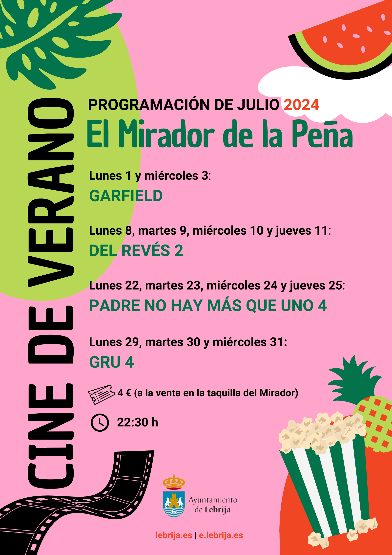 CINE DE VERANO 2024