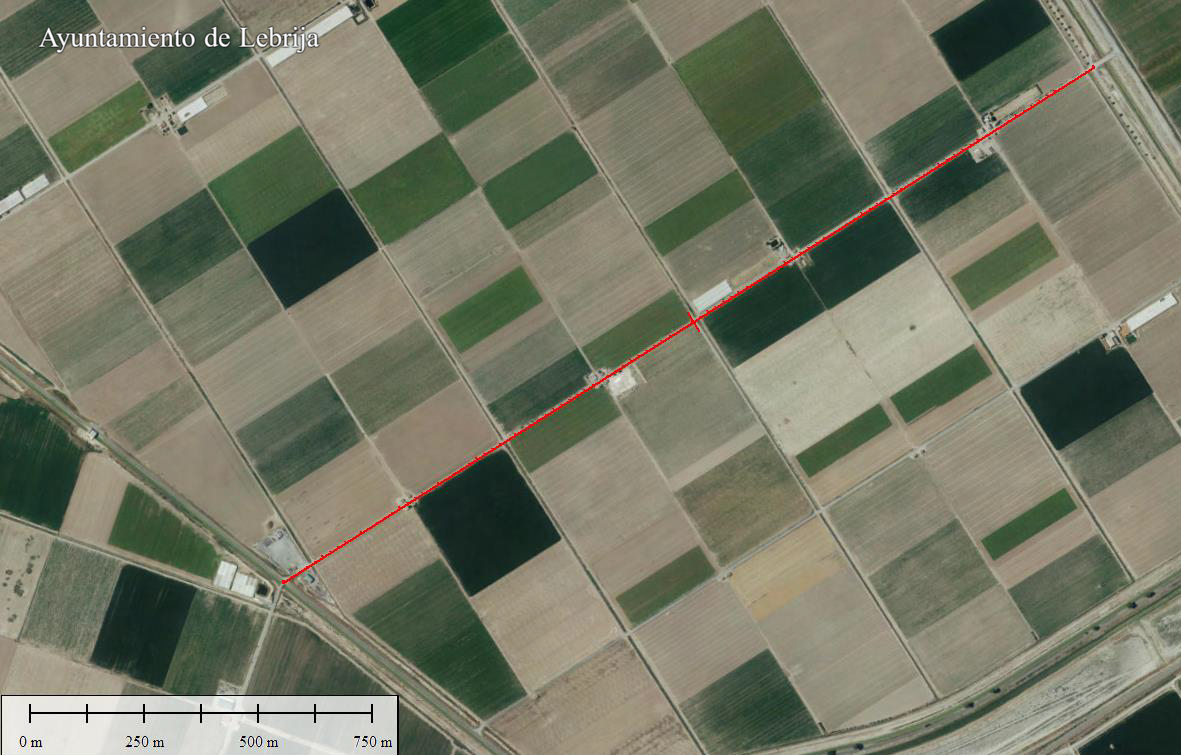 Camino Las Marismas - escala