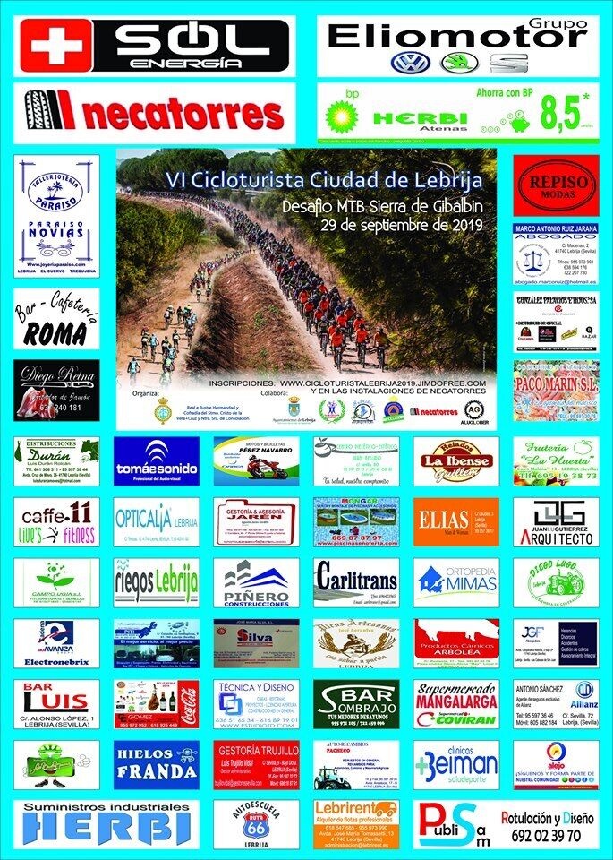 Cartel Cicloturista 2019