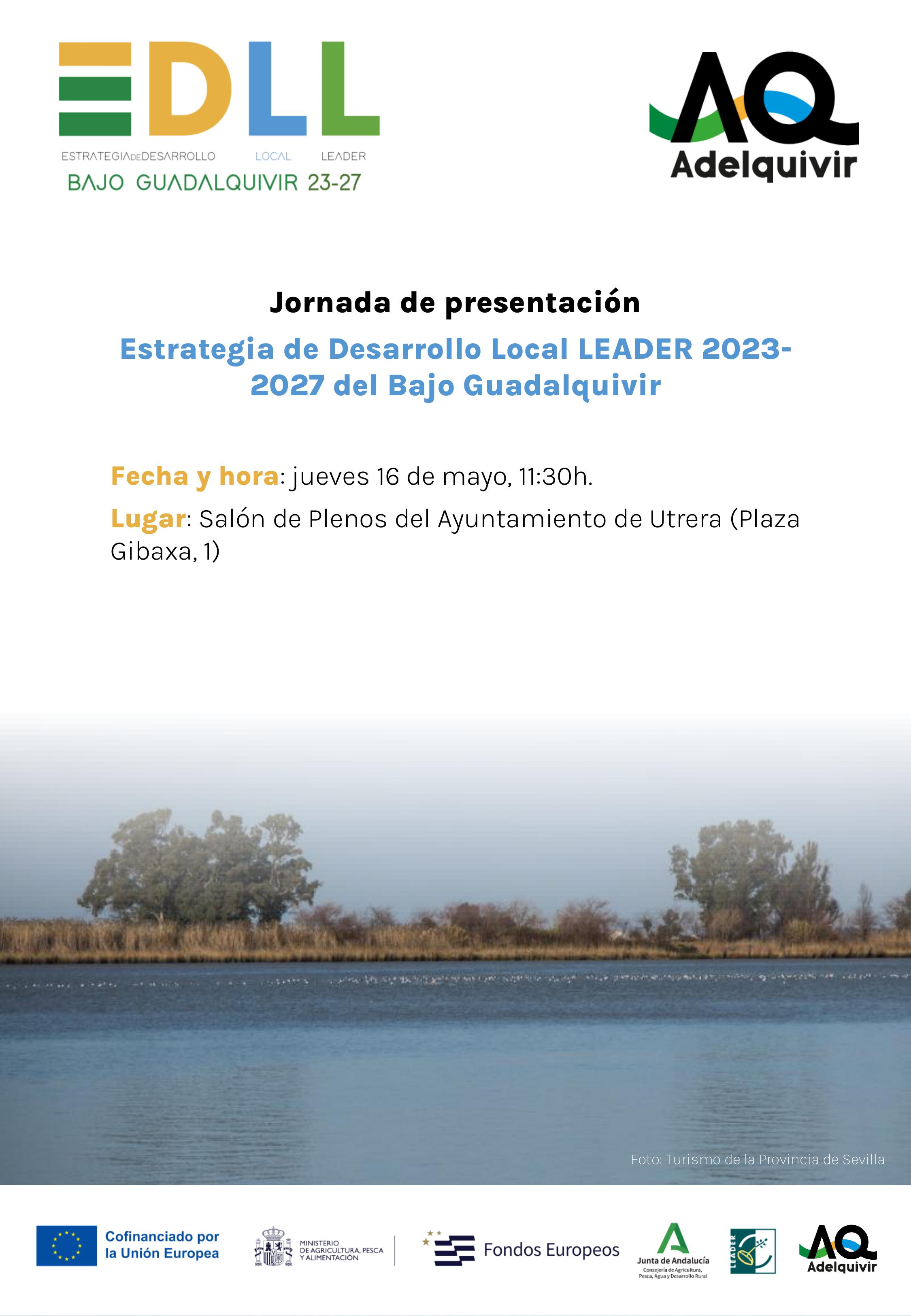 Cartel EDLL Jornada de presentación Adelquivir