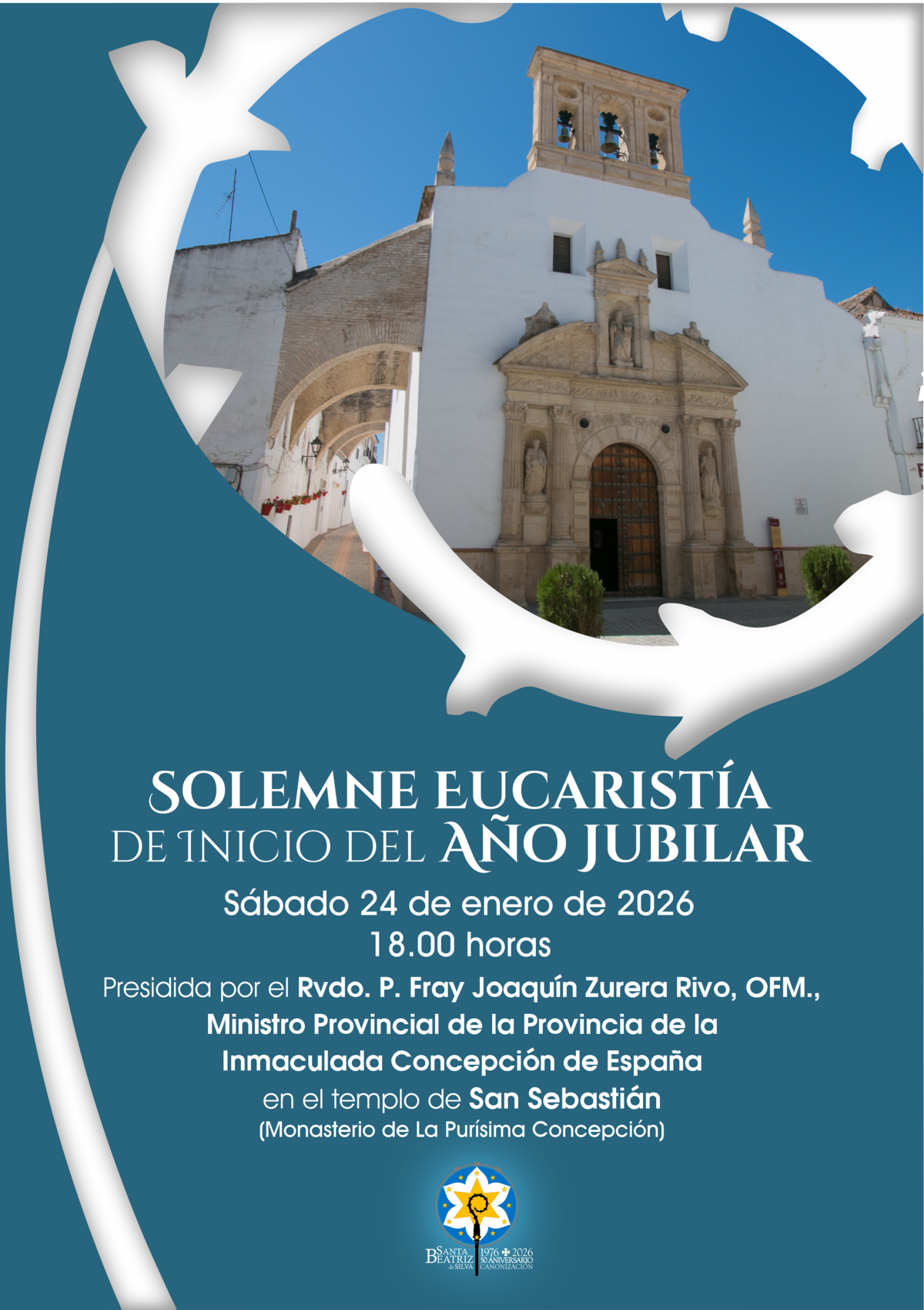 Cartel apertura año jubilar Oficial