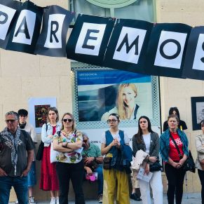 Concentración para exigir el fin del genocidio en Palestina (3)