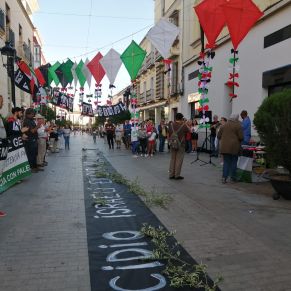 Concentración para exigir el fin del genocidio en Palestina (9)