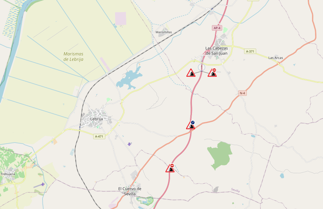 DGT - SITUACIÓN 2 DE FEBRERO 2026