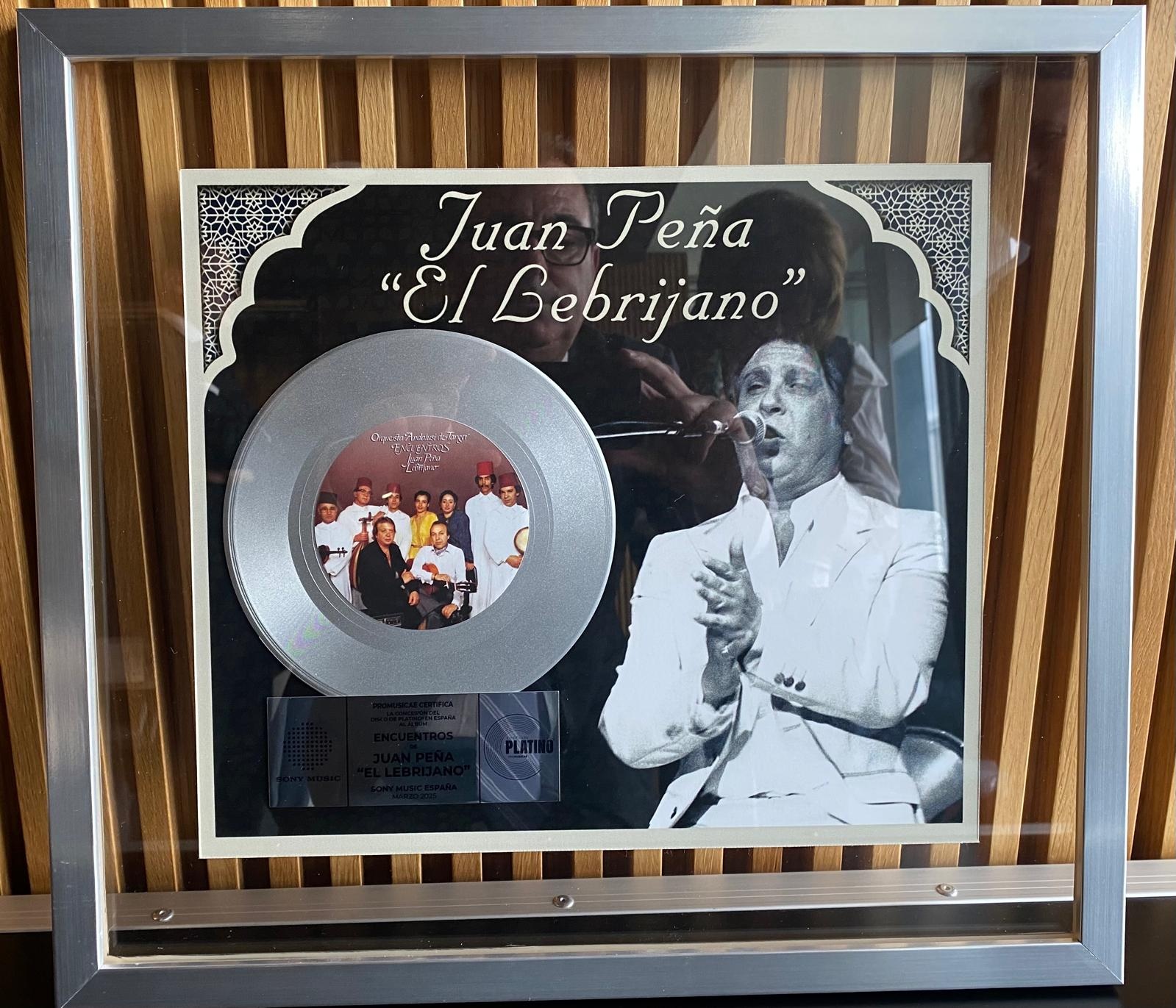 Disco Platino Juan Peña El Lebrijano (4)