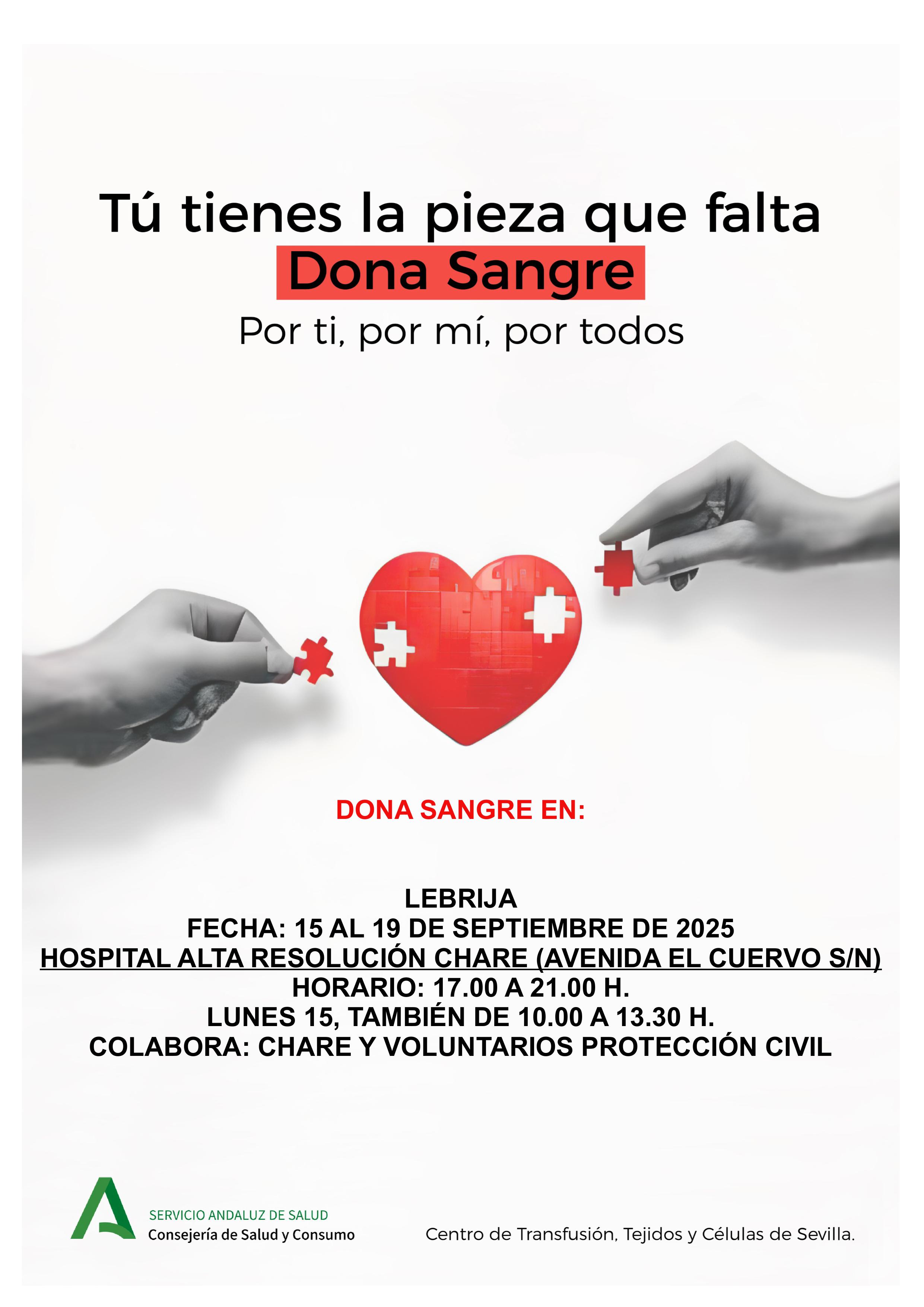 Donación sangre - septiembre 25