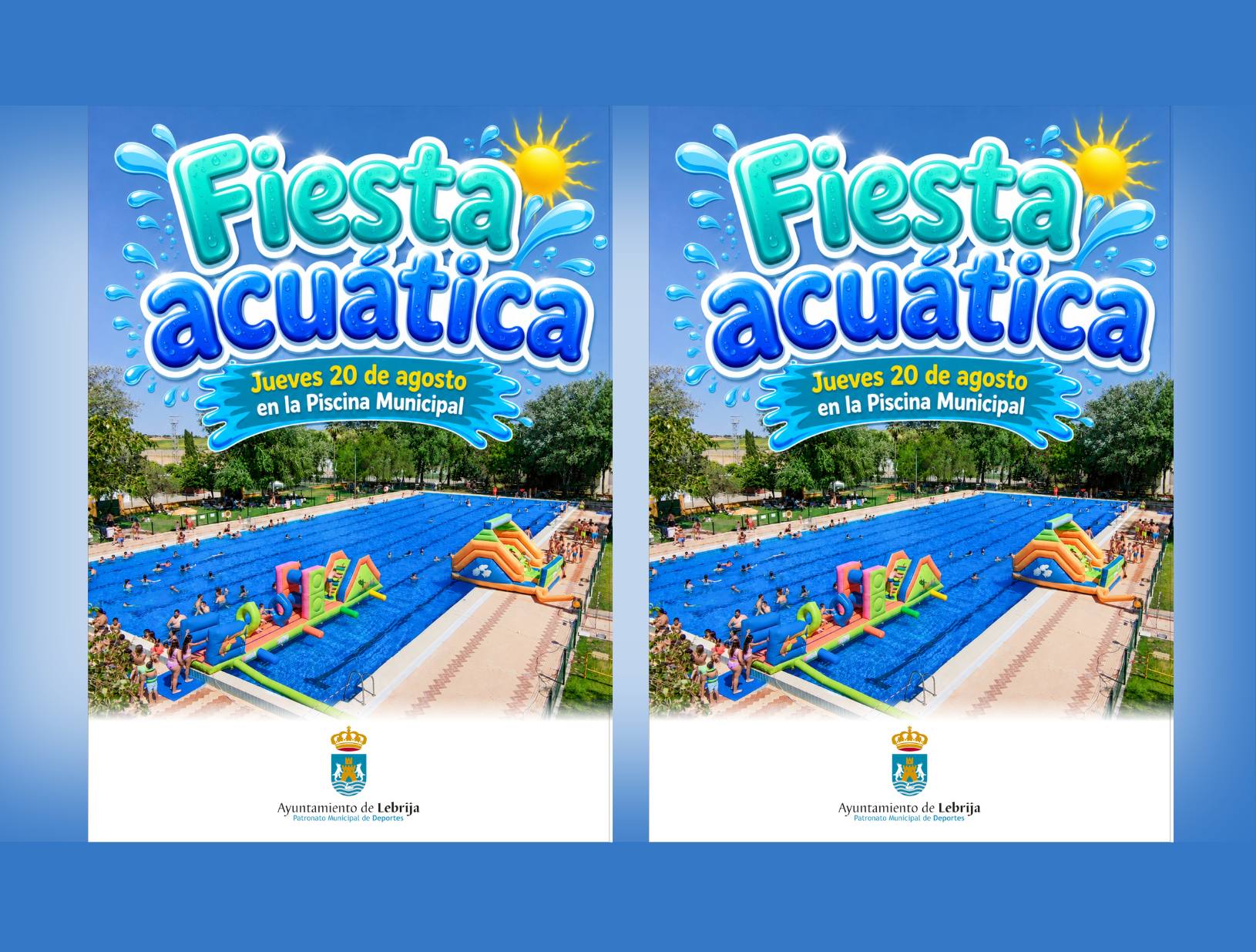 Nueva fiesta acuática del verano