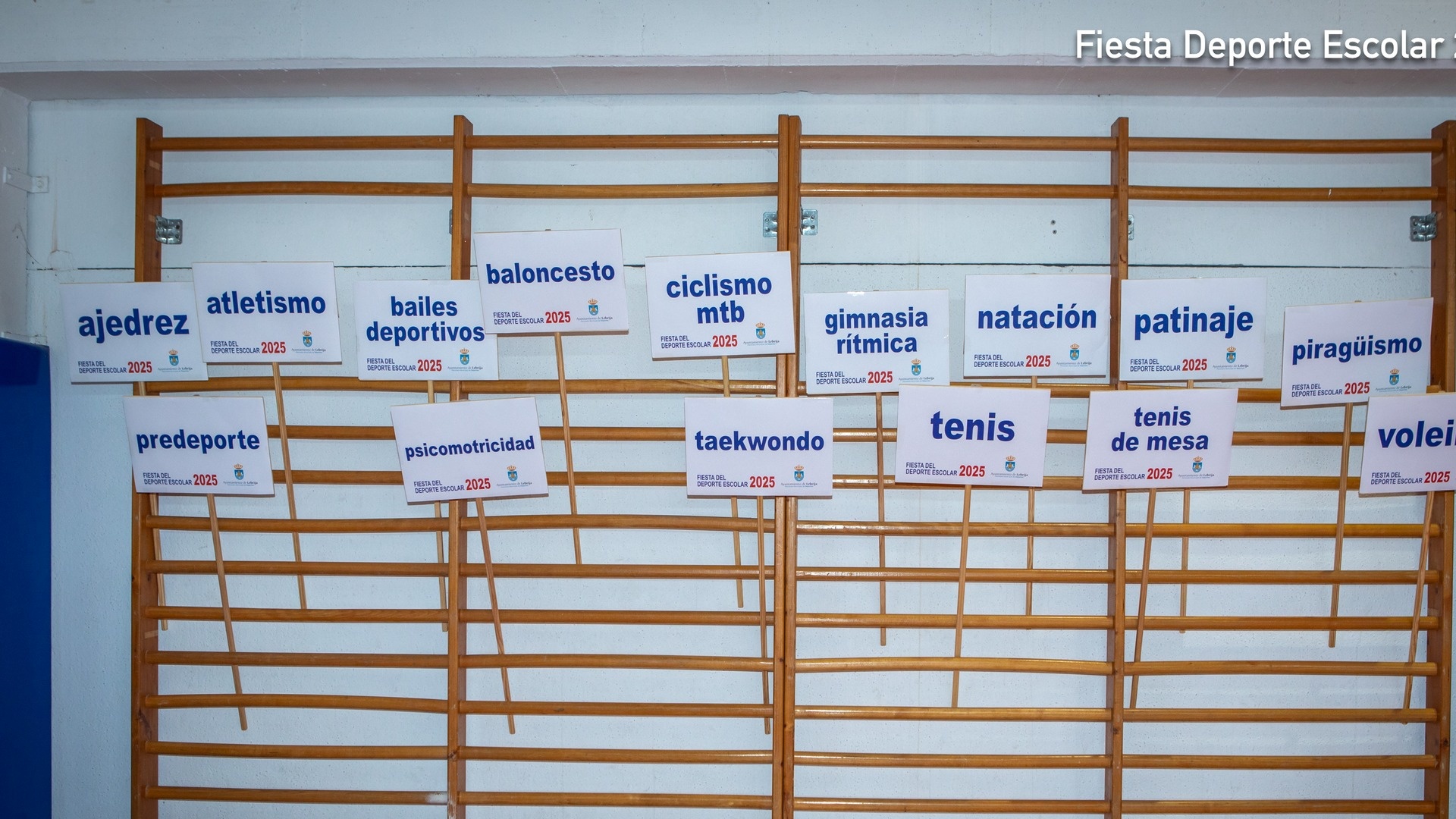 El jueves 30 de abril se celebra la Fiesta del Deporte Escolar 2026