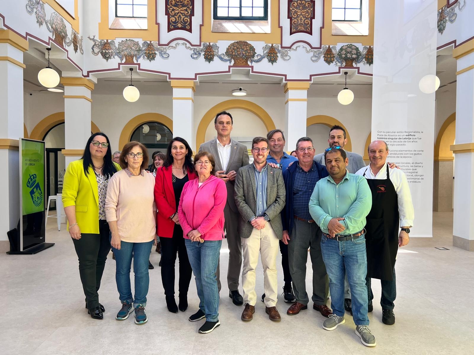 Inauguración Plaza de Abasto Lebrija placeros