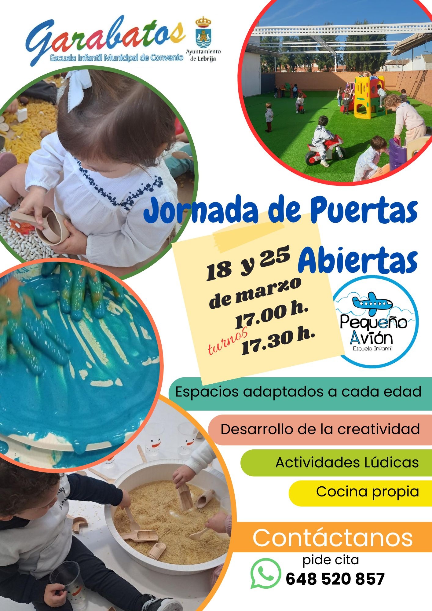 Jornadas puertas abiertas GARABATOS 2026