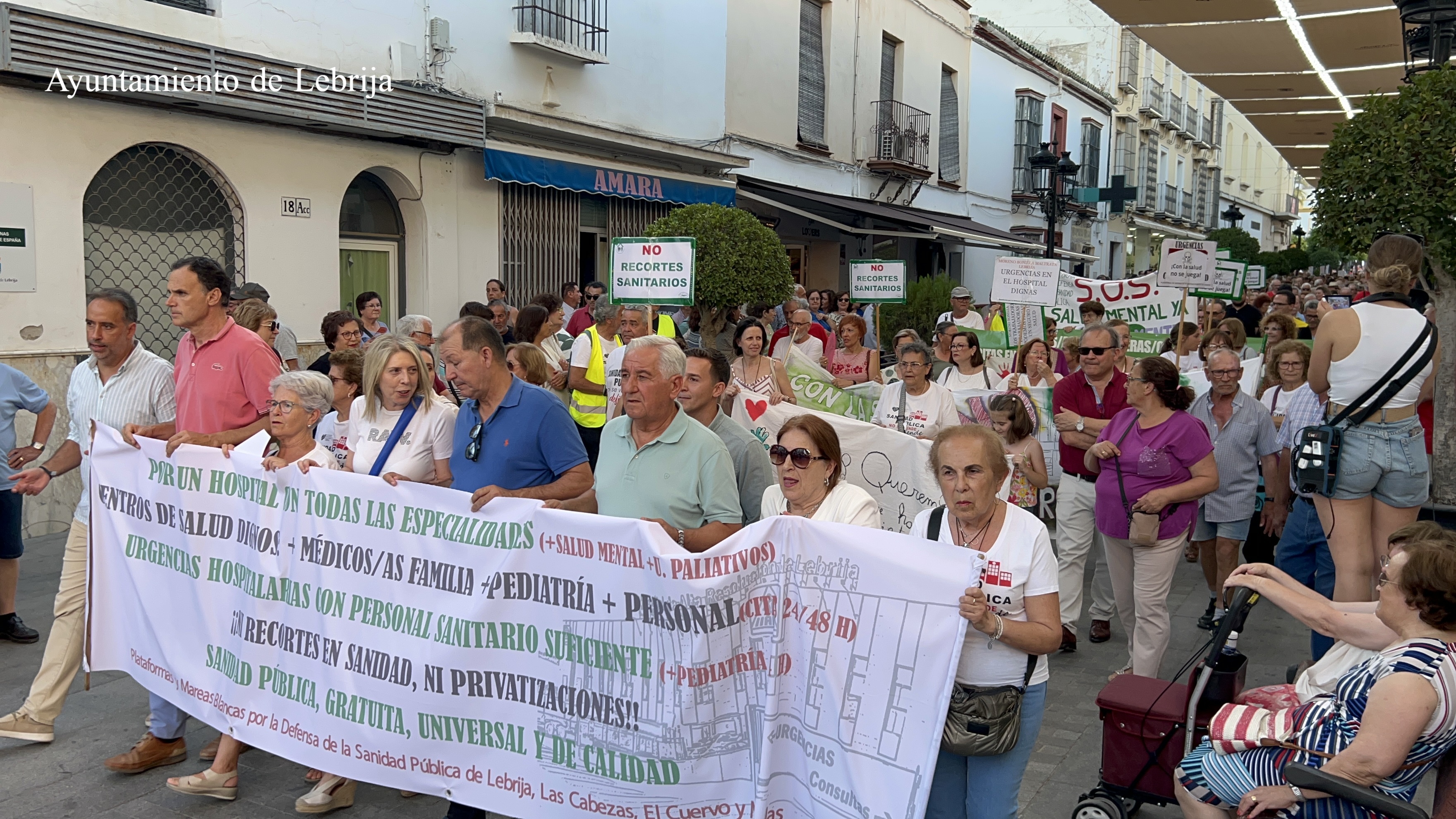 Manifestación en defensa Sanidad Pública (2)