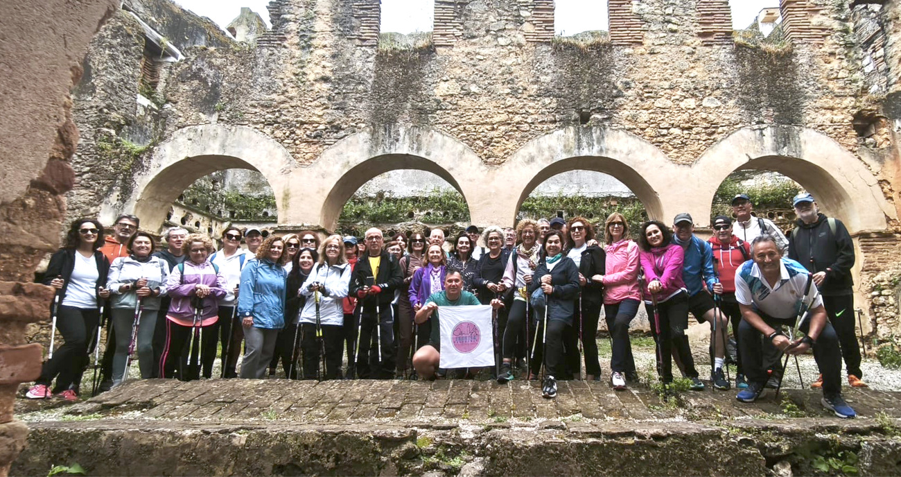 Ruta convivencia anual de la Escuela Deportiva Marcha Nórdica