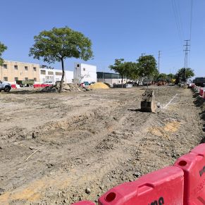 Obras Polígono Las Marismas - calle Lince (1)