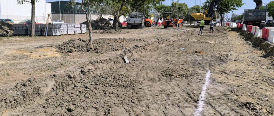 Obras Polígono Las Marismas - calle Lince (3)