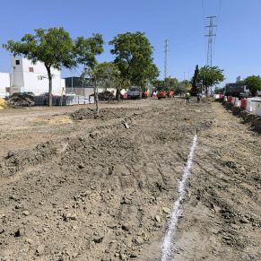 Obras Polígono Las Marismas - calle Lince (4)