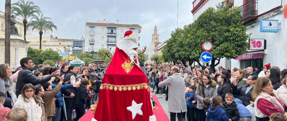 Papá Noel visita Lebrija (9)