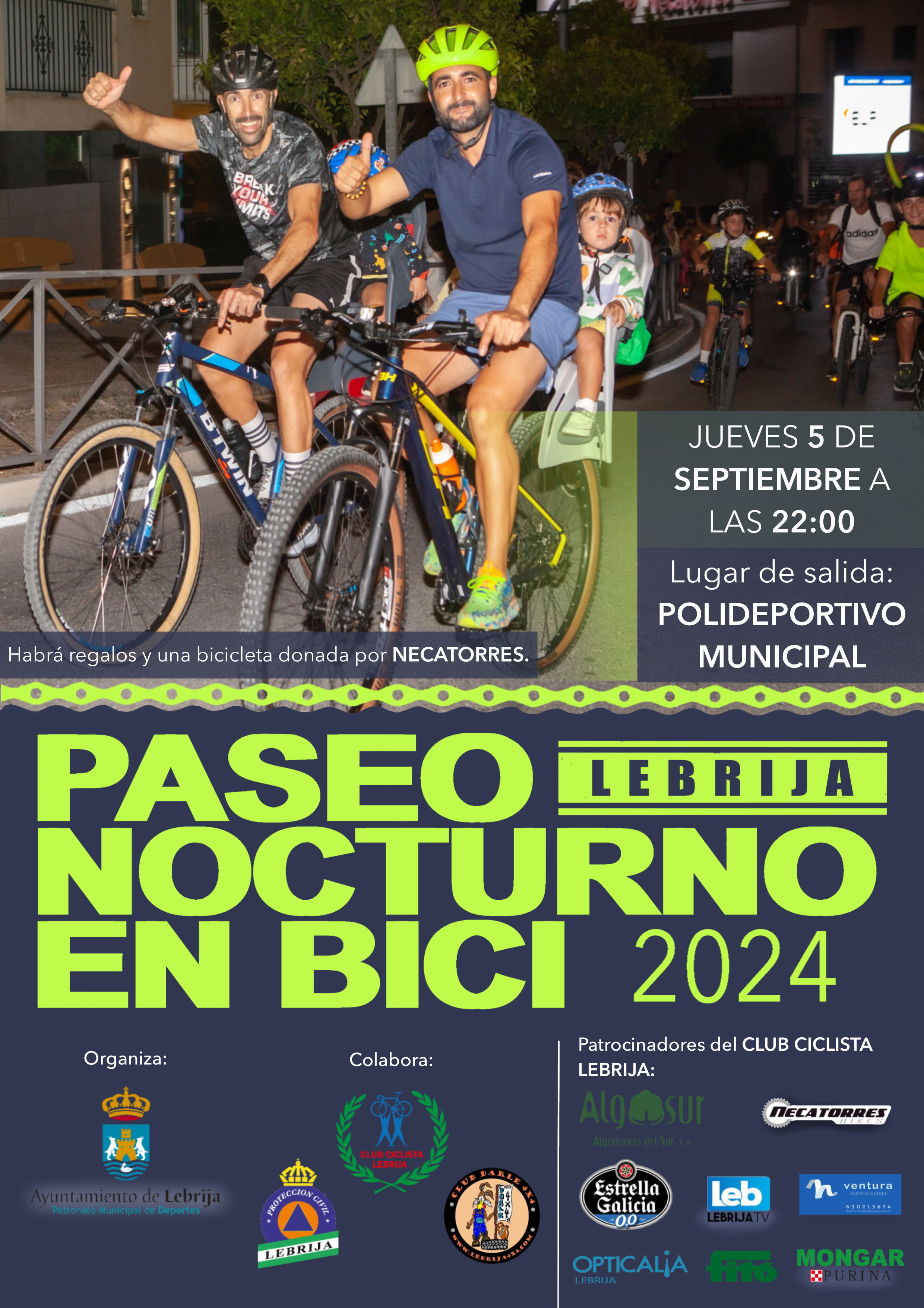 Paseo Nocturno bici 2024