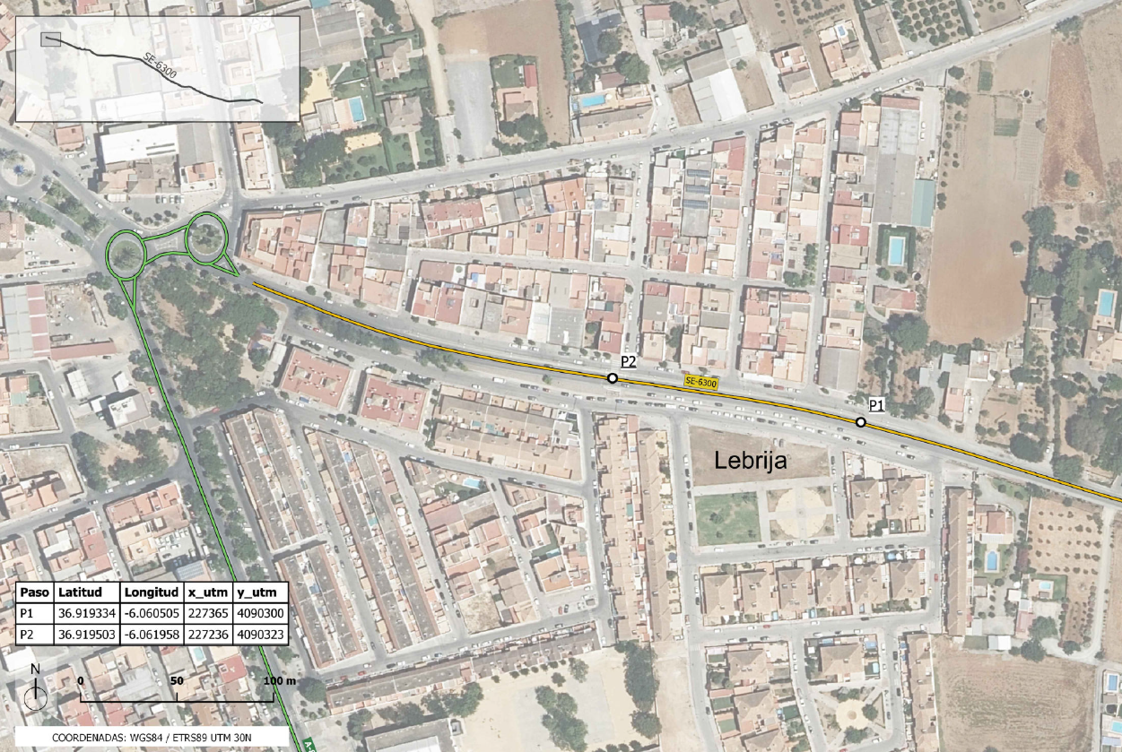 Pasos peatones inteligentes - Avda Utrera