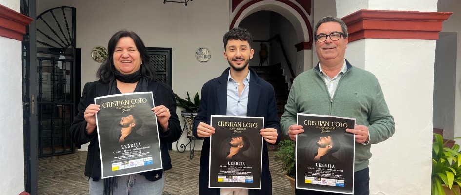 Presentación concierto Cristian Coto