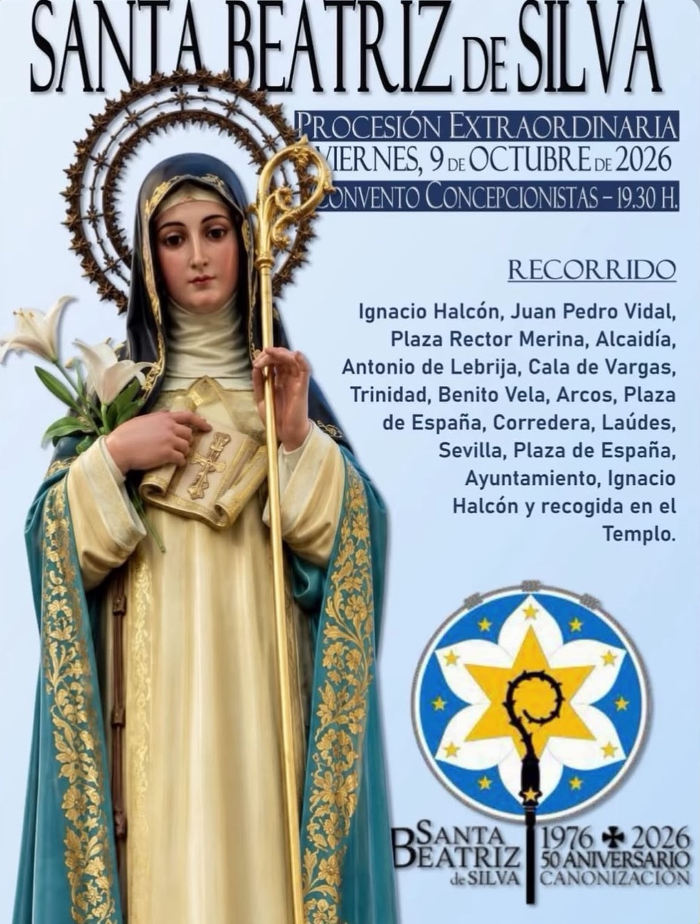 Procesión Santa Beatriz de Silva