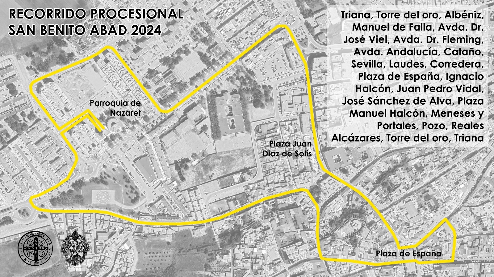 Recorrido San Benito Abad