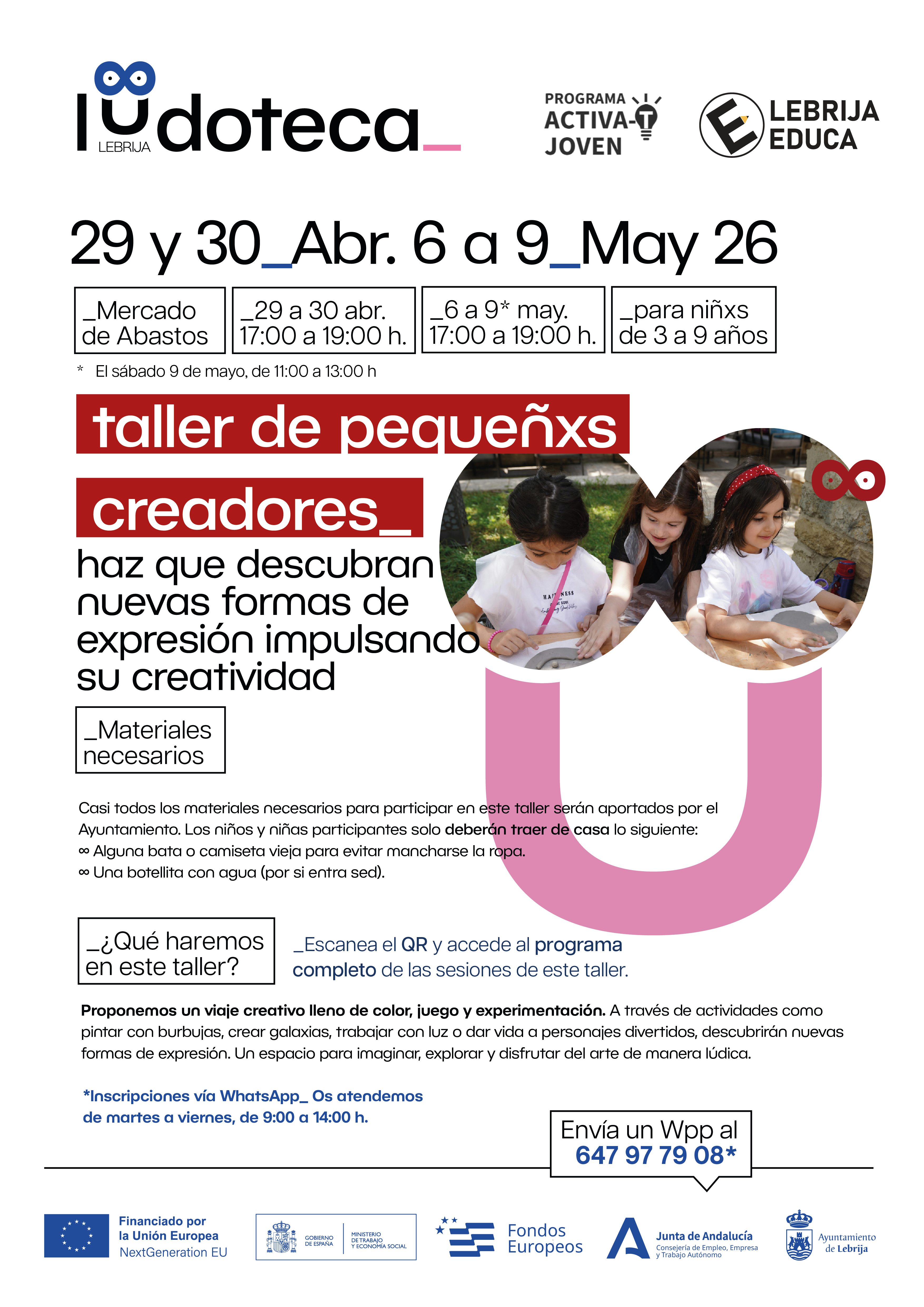 TALLER CREADORES_LUDOTECA
