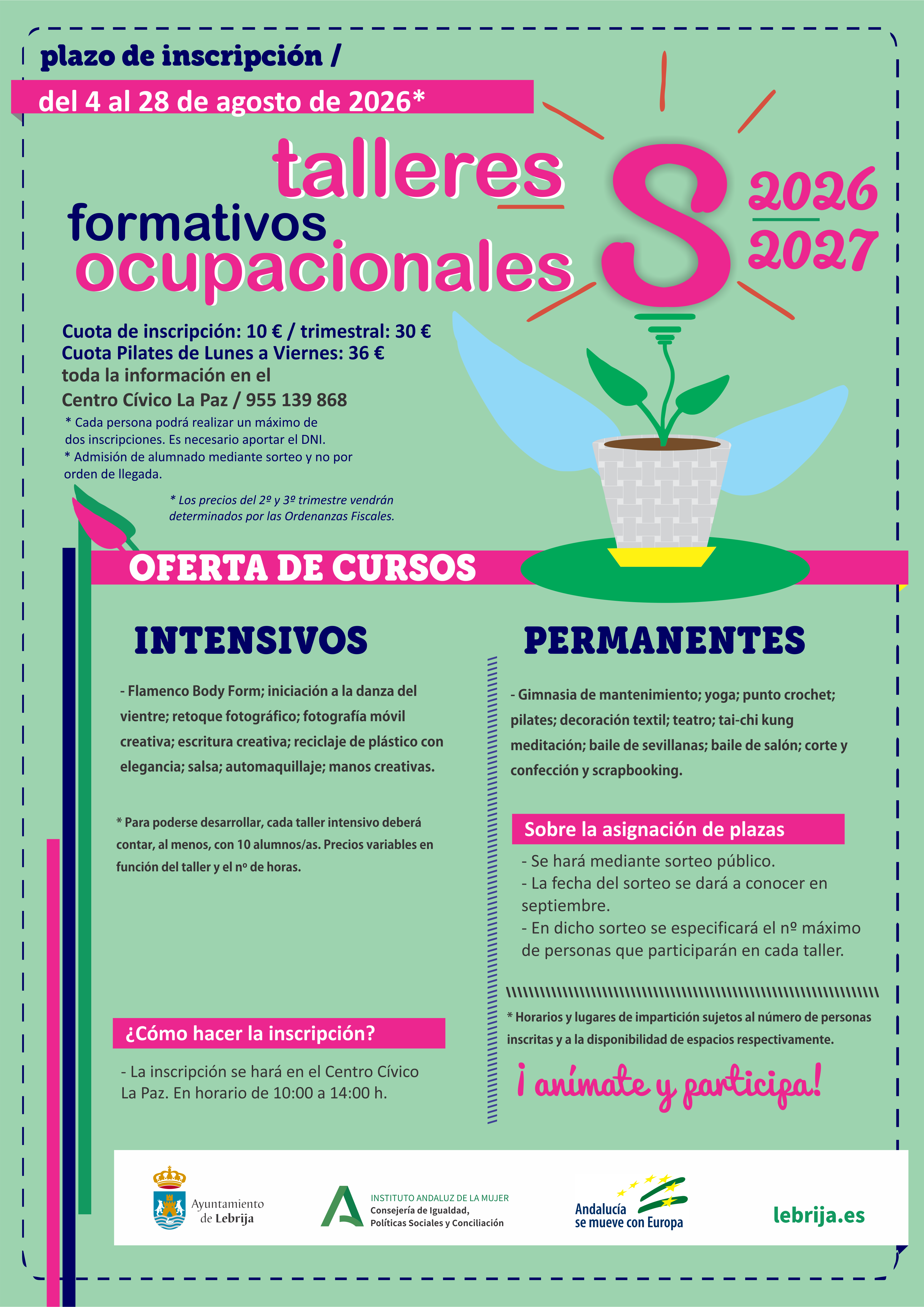 TALLERES 2026 2027