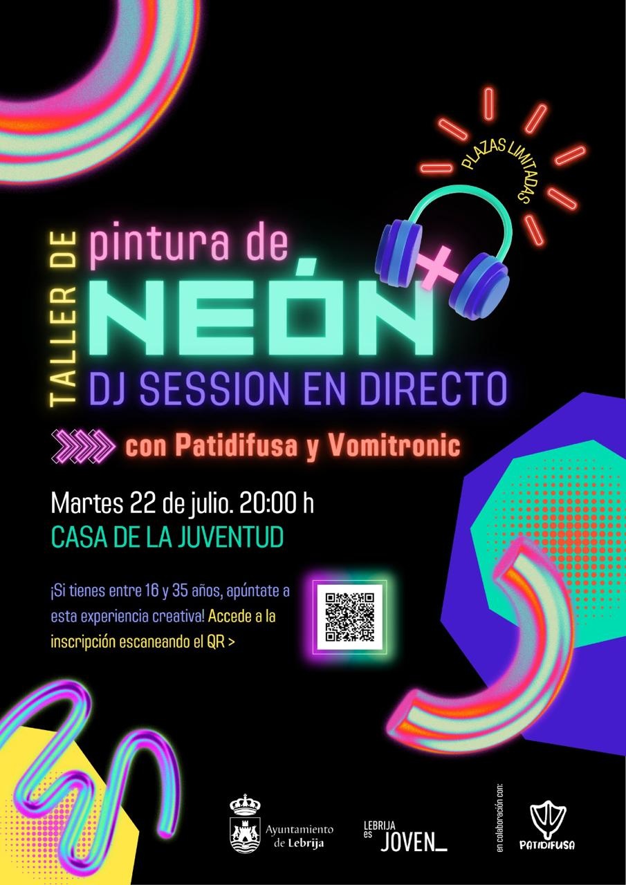 Taller Pintura Neón