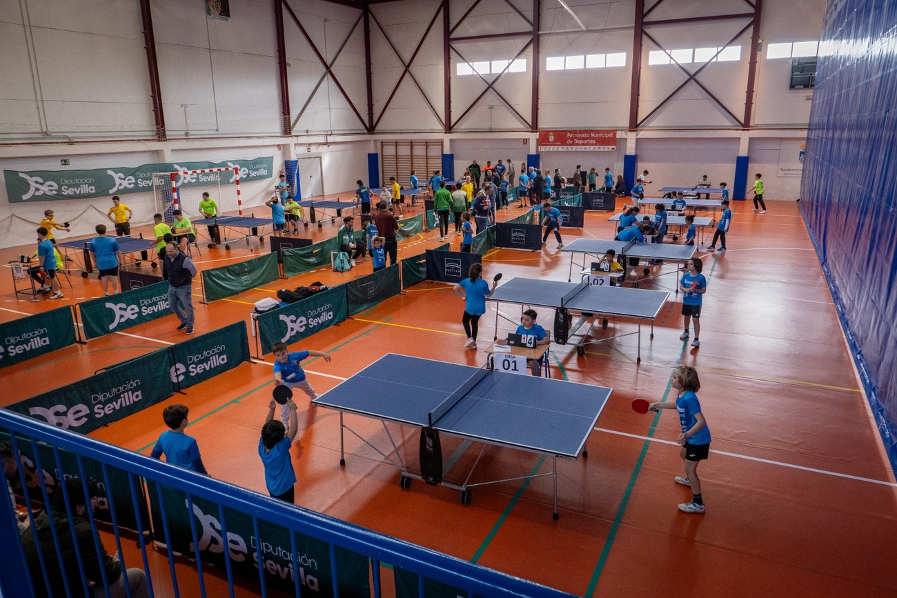 Lebrija acogerá del 10 al 12 de octubre dos importantes citas andaluzas de tenis de mesa