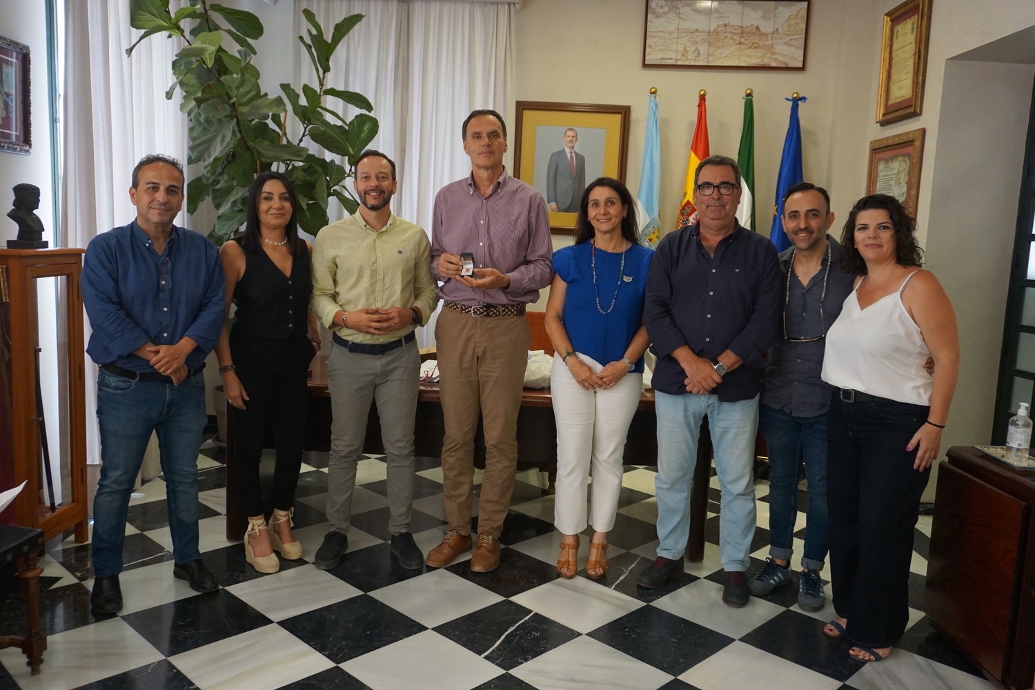 Visita institucional Alcalde de Camas - julio 25 (1)