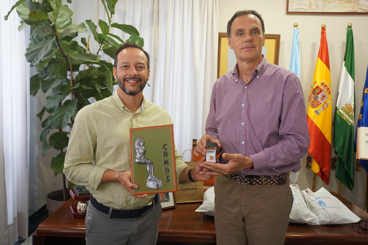 Visita institucional Alcalde de Camas - julio 25 (8)